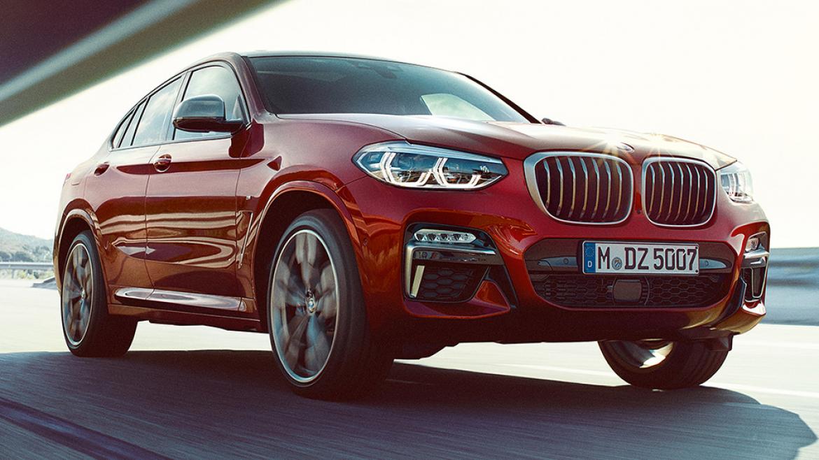THE ALL-NEW BMW X4.